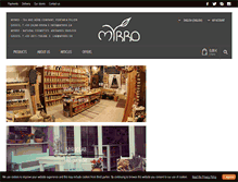 Tablet Screenshot of myrro.gr